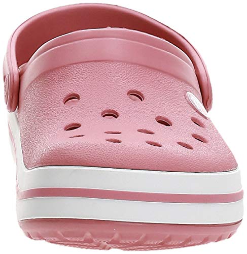 Crocs Crocband, Zuecos Unisex Adulto, Rosa (Blossom/White 6ph), 42/43 EU