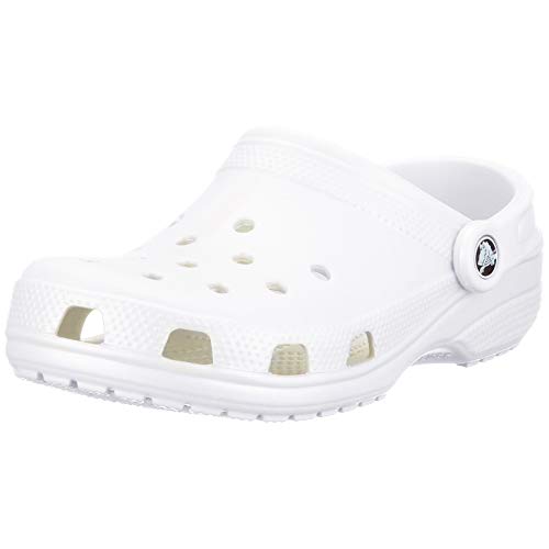 Crocs Sabots Blanc Mixte Adulte, Zuecos Unisex 100, Blanco (Blanc 100), 37/38 EU Crocs Sabots Blanc Mixte Adulte, Zuecos Unisex 100, Blanco (Blanc 100), 37/38 EU