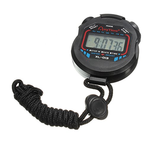 Cronómetro Deportivo, Cronómetro Cronógrafo Digital LCD Portátil Contador Cronómetro De Alarma —— OUTERDO Cronómetro Deportivo, Cronómetro Cronógrafo Digital LCD Portátil Contador Cronómetro De Alarma —— OUTERDO