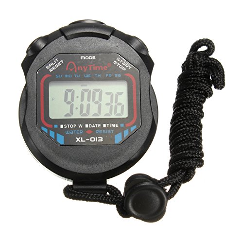 Cronómetro Deportivo, Cronómetro Cronógrafo Digital LCD Portátil Contador Cronómetro De Alarma —— OUTERDO