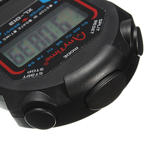 Cronómetro Deportivo, Cronómetro Cronógrafo Digital LCD Portátil Contador Cronómetro De Alarma —— OUTERDO Cronómetro Deportivo, Cronómetro Cronógrafo Digital LCD Portátil Contador Cronómetro De Alarma —— OUTERDO