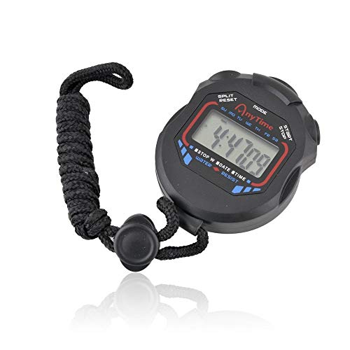 Cronómetro Digital multifunción de Cuarzo, Deportivo, Parcial, Total para Correr, Gimnasio Cronómetro Digital multifunción de Cuarzo, Deportivo, Parcial, Total para Correr, Gimnasio