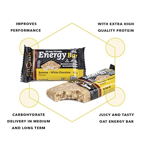 Crown Sport Nutrition Barritas Energéticas - Ciclismo Running Deporte Entreno Larga Duración Carbohidratos lento y rápido 10 unidades Crown Sport Nutrition Barritas Energéticas - Ciclismo Running Deporte Entreno Larga Duración Carbohidratos lento y rápido 10 unidades
