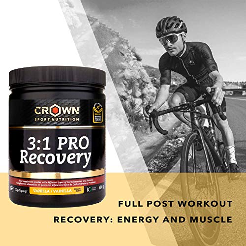 Crown Sport Nutrition Recuperador muscular- 3:1 PRO Recovery drink Post work out fast recovery drink running ciclismo endurance entreno total recovery pro recuperadores musculares