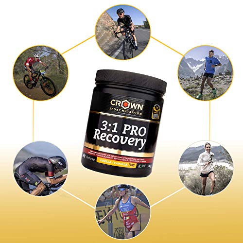 Crown Sport Nutrition Recuperador muscular- 3:1 PRO Recovery drink Post work out fast recovery drink running ciclismo endurance entreno total recovery pro recuperadores musculares
