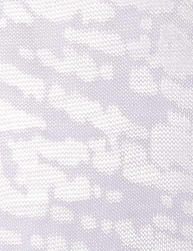 CRZ YOGA Burnout Cottony-Soft Top Ropa Deportiva Camiseta De Manga Larga para Mujer Blanco 42