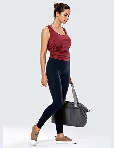 CRZ YOGA Camiseta Deportiva para Mujer Sin Mangas Tank Top Borgoña 42 CRZ YOGA Camiseta Deportiva para Mujer Sin Mangas Tank Top Borgoña 42