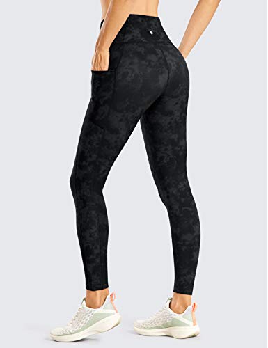 CRZ YOGA Mujer Termicos Invierno Grueso Cálido Pantalones Yoga Pantalones Deportivos con Bolsillos-63cm La Niebla de Tinta de Humo 40 CRZ YOGA Mujer Termicos Invierno Grueso Cálido Pantalones Yoga Pantalones Deportivos con Bolsillos-63cm La Niebla de Tinta de Humo 40