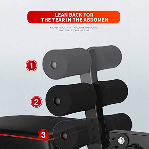 CTZL Banco Musculación Taburete con MusculacióN Multiusos De Abdominales Plegable Entrenamiento/Tablero Supino/Banco Fitness para Whole Body Ejercicio Maquinas de Gimnasio CTZL Banco Musculación Taburete con MusculacióN Multiusos De Abdominales Plegable Entrenamiento/Tablero Supino/Banco Fitness para Whole Body Ejercicio Maquinas de Gimnasio
