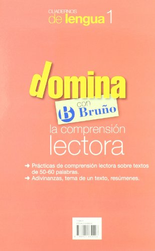 Cuadernos Domina Lengua 1 Comprensión lectora 1 (Castellano - Material Complementario - Cuadernos De Lengua Primaria) - 9788421669006