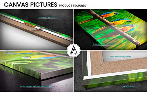 Cuadro sobre Lienzo - de una Sola Pieza - Impresión en Lienzo - Ancho: 120cm, Altura: 80cm - Foto número 2882 - Listo para Colgar - en un Marco - AA120x80-2882