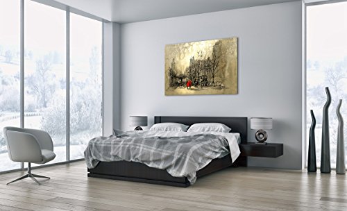 Cuadro sobre Lienzo - de una Sola Pieza - Impresión en Lienzo - Ancho: 120cm, Altura: 80cm - Foto número 3190 - Listo para Colgar - en un Marco - AA120x80-3190