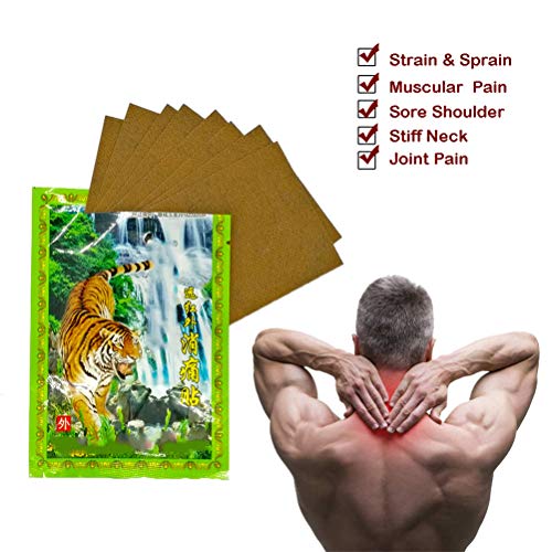 Cuello Espalda Alivio del Dolor Corporal Yesos Bálsamo de Tigre Parches de Dolor en Las articulaciones Cuidado de la Salud Cuello Espalda Alivio del Dolor Corporal Yesos Bálsamo de Tigre Parches de Dolor en Las articulaciones Cuidado de la Salud