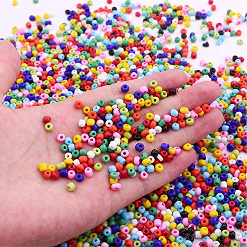 Cuentas de Cristal para Los niños DIY Pulseras Collares y Joyería-Making, 3mm Mini Regalo Cadena Cadena de Cuentas de Fabricación de Juego(15 Colores) Cuentas de Cristal para Los niños DIY Pulseras Collares y Joyería-Making, 3mm Mini Regalo Cadena Cadena de Cuentas de Fabricación de Juego(15 Colores)