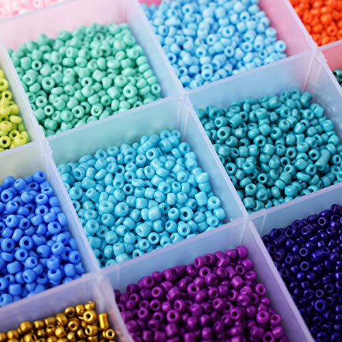 Cuentas para Collares Cuentas de Colores 2 mm Bolitas para Hacer Collares Pulseras Regalo para Niños 24 Colores Brillantes (2mm 24 colores) Cuentas para Collares Cuentas de Colores 2 mm Bolitas para Hacer Collares Pulseras Regalo para Niños 24 Colores Brillantes (2mm 24 colores)