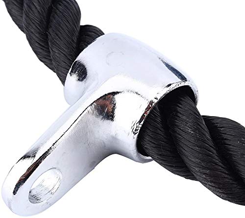 Cuerda Tríceps - Cuerda para Entrenamiento Trabajos Pesados Cuerda Biceps Cable de Fijación Nylon Triceps Cuerda Polea Desplegable Manijas Antideslizantes para Fitness Body Building Uso Doméstico Cuerda Tríceps - Cuerda para Entrenamiento Trabajos Pesados Cuerda Biceps Cable de Fijación Nylon Triceps Cuerda Polea Desplegable Manijas Antideslizantes para Fitness Body Building Uso Doméstico