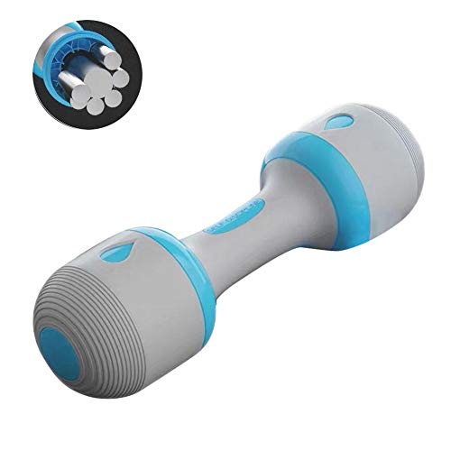 cuffslee Mancuerna Ajustable, Selección De Peso 5 En 1, Barra De Peso Multiusos con Agarre Antideslizante para La Oficina del Gimnasio En Casa (Individual 5 Kg Azul) cuffslee Mancuerna Ajustable, Selección De Peso 5 En 1, Barra De Peso Multiusos con Agarre Antideslizante para La Oficina del Gimnasio En Casa (Individual 5 Kg Azul)