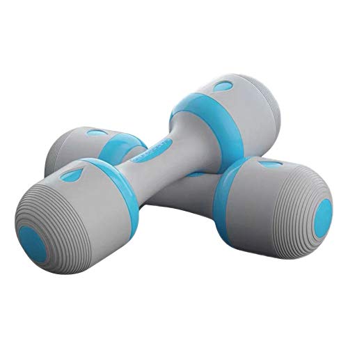cuffslee Mancuerna Ajustable, Selección De Peso 5 En 1, Barra De Peso Multiusos con Agarre Antideslizante para La Oficina del Gimnasio En Casa (Individual 5 Kg Azul) cuffslee Mancuerna Ajustable, Selección De Peso 5 En 1, Barra De Peso Multiusos con Agarre Antideslizante para La Oficina del Gimnasio En Casa (Individual 5 Kg Azul)