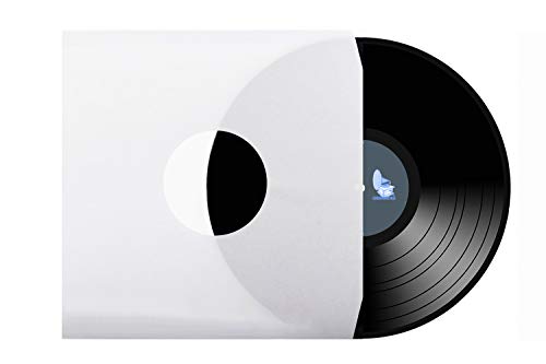 CUIDATUMUSICA 20 Fundas DE Papel para Discos DE Vinilo LP/Ref. 3306 - Esquinas Troqueladas -