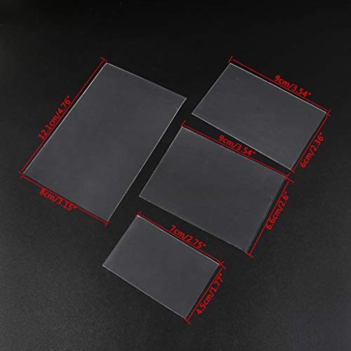 Cuigu Lote de 100 fundas mágicas transparentes para proteger los naipes de los juegos de cartas, como póquer, tarot, Tres Reinos, plástico, transparente, B Cuigu Lote de 100 fundas mágicas transparentes para proteger los naipes de los juegos de cartas, como póquer, tarot, Tres Reinos, plástico, transparente, B