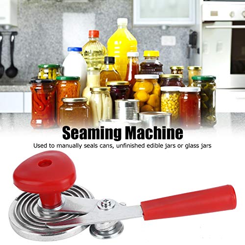 Cuque Sellador de latas, Alta Resistencia, Apto para lavavajillas, Superficies Brillantes, Hierro + Dispositivo de prensado de ABS, Manual de Mango Largo para Restaurante casero, Herramienta de Cuque Sellador de latas, Alta Resistencia, Apto para lavavajillas, Superficies Brillantes, Hierro + Dispositivo de prensado de ABS, Manual de Mango Largo para Restaurante casero, Herramienta de