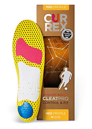 currex CleatPro plantilla - Tu nueva dimensión en el fútbol. Plantilla de rendimiento dinámico para calzado de fútbol o de tacos.