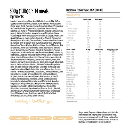 Cute Nutrition Batido Sustitutivo de Comida Sabor Vainilla para el Control de la Pérdida de Peso en Polvo Bebida Dietética Para Mujer Bote de 500g Cute Nutrition Batido Sustitutivo de Comida Sabor Vainilla para el Control de la Pérdida de Peso en Polvo Bebida Dietética Para Mujer Bote de 500g
