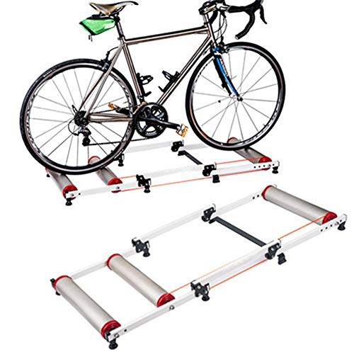 CuteLife Entrenador de Ciclo Indoor Rodillo Cubierta Bicicleta Plegable Trainer Home Indoor Cycle 16-29inch Resistencia Trainer Entrenador Turbo (Color : Silver, Size : 16-29inch) CuteLife Entrenador de Ciclo Indoor Rodillo Cubierta Bicicleta Plegable Trainer Home Indoor Cycle 16-29inch Resistencia Trainer Entrenador Turbo (Color : Silver, Size : 16-29inch)