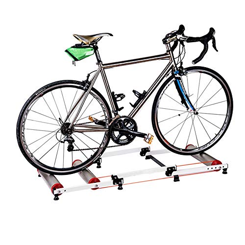 CuteLife Entrenador de Ciclo Indoor Rodillo Cubierta Bicicleta Plegable Trainer Home Indoor Cycle 16-29inch Resistencia Trainer Entrenador Turbo (Color : Silver, Size : 16-29inch) CuteLife Entrenador de Ciclo Indoor Rodillo Cubierta Bicicleta Plegable Trainer Home Indoor Cycle 16-29inch Resistencia Trainer Entrenador Turbo (Color : Silver, Size : 16-29inch)