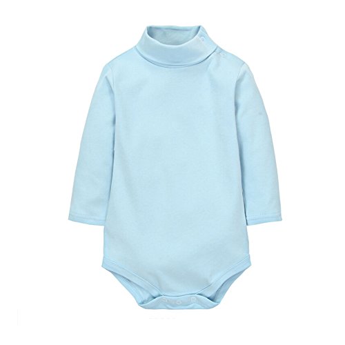 CuteOn Paquetes 3/5/7 Bebé Infantil Recién nacido Algodón Turtleneck Top Body Regalo Set - Color Aleatorio