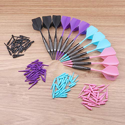 CyeeLife Dardos de Plastico 16 Gramos,Nuevo estilo 4 colores CyeeLife Ejes,dianas electronicas dardos CyeeLife Dardos de Plastico 16 Gramos,Nuevo estilo 4 colores CyeeLife Ejes,dianas electronicas dardos