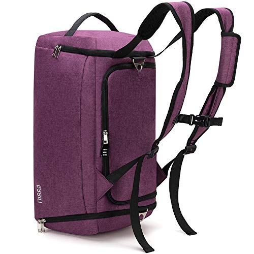 CySILI Bolsa de Deporte con Compartimento para Zapatos y Bolsillo Mojado, Bolsa de Gimnasio Impermeable para Hombres y Mujeres, Viaje Duradero con Cerradura de combinación CySILI Bolsa de Deporte con Compartimento para Zapatos y Bolsillo Mojado, Bolsa de Gimnasio Impermeable para Hombres y Mujeres, Viaje Duradero con Cerradura de combinación