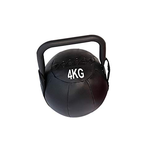 CYzpf 1PC Mancuernas Pesa Rusa Inicio Entrenamiento de Fuerza Máquinas de Fitness Deportes Pesas para Gimnasio Accesorios de Aparatos Gimnasia,Black