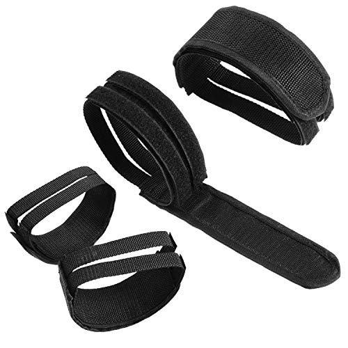 CZ STORE- correa para pedal de bicicleta|Juego de 2 unidades|✮✮Garantía de Por Vida✮✮-Belt-Pedal correa de nylon para bicicleta-- Fixie/VTT/VTC/BMX/Bicicleta- Sujección bicicleta de color Negro