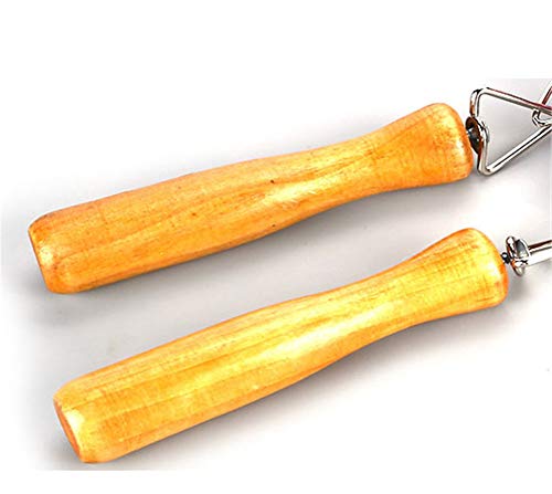 CZ-XING Grupos cuerda de saltar y multijugador cuerda de saltar cuerda de madera para saltar cuerda larga de 5 metros -7 metros -10 m (10 m) CZ-XING Grupos cuerda de saltar y multijugador cuerda de saltar cuerda de madera para saltar cuerda larga de 5 metros -7 metros -10 m (10 m)