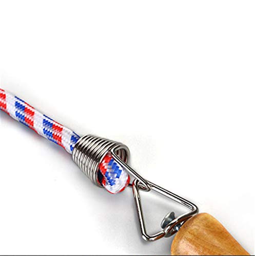 CZ-XING Grupos cuerda de saltar y multijugador cuerda de saltar cuerda de madera para saltar cuerda larga de 5 metros -7 metros -10 m (10 m) CZ-XING Grupos cuerda de saltar y multijugador cuerda de saltar cuerda de madera para saltar cuerda larga de 5 metros -7 metros -10 m (10 m)