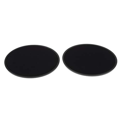 D DOLITY Premium Deslizadores para Prácticas y Ejercicios de Músculo Abdominal - Negro D DOLITY Premium Deslizadores para Prácticas y Ejercicios de Músculo Abdominal - Negro