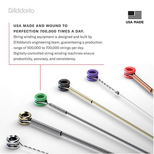 D'Addario EJ16 - Juego de Cuerdas para Guitarra Acústica de Fósforo/Bronce, 012' - 053, Naranja D'Addario EJ16 - Juego de Cuerdas para Guitarra Acústica de Fósforo/Bronce, 012' - 053, Naranja