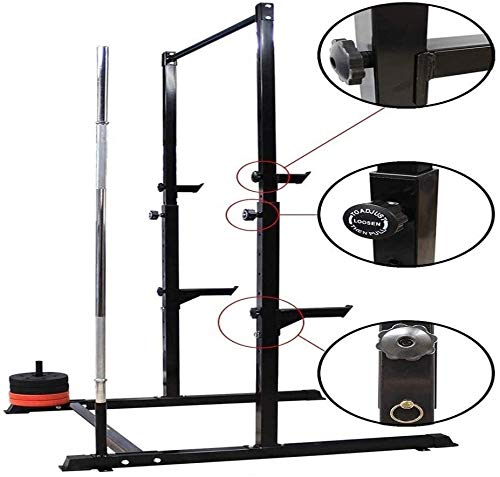 DAGCOT Torre de Potencia Equipo de Entrenamiento Multifuncional Multifuncional Torre de Poder Multifuncional Torre de Barra Ajustable Rack de Barbacoa Prensa Equipo de hogar for el hogar Gimnasio