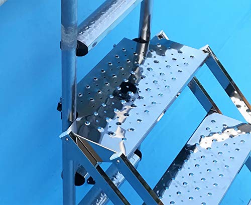 Dahlia Escalera de Piscina Adaptable a su Escalera de 4 peldaños de Acceso facil para Personas con Movilidad Reducida Dahlia Escalera de Piscina Adaptable a su Escalera de 4 peldaños de Acceso facil para Personas con Movilidad Reducida