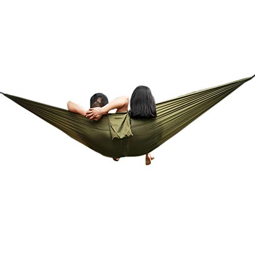 DaiHan Hamaca Ultraligera de Viaje para Acampar | Capacidad de Carga del Transpirable, mosquetones Premium de Secado rápido, para jardín Interior Exterior Ejercito Verde M DaiHan Hamaca Ultraligera de Viaje para Acampar | Capacidad de Carga del Transpirable, mosquetones Premium de Secado rápido, para jardín Interior Exterior Ejercito Verde M