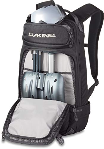 DAKINE Heli Pro 20L Poliéster Negro mochila - Mochila para portátiles y netbooks (Poliéster, Negro, Monótono, 600 D, Unisex, 38,1 cm (15"))