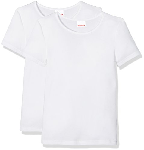 Damart Lot de 2 tee-Shirts Thermolactyl Camiseta térmica, Blanc (Blanc), 8 Años (Pack de 2) para Niños