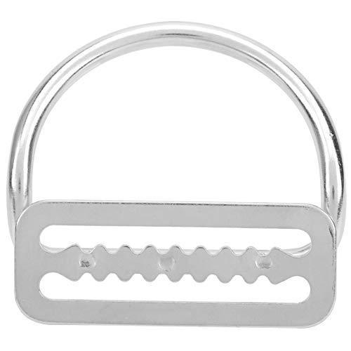 DAUERHAFT con un tapón de cinturón de lastre con Anillo en D de cincha de diseño Plegable pequeño, para la mayoría de Hebillas DAUERHAFT con un tapón de cinturón de lastre con Anillo en D de cincha de diseño Plegable pequeño, para la mayoría de Hebillas
