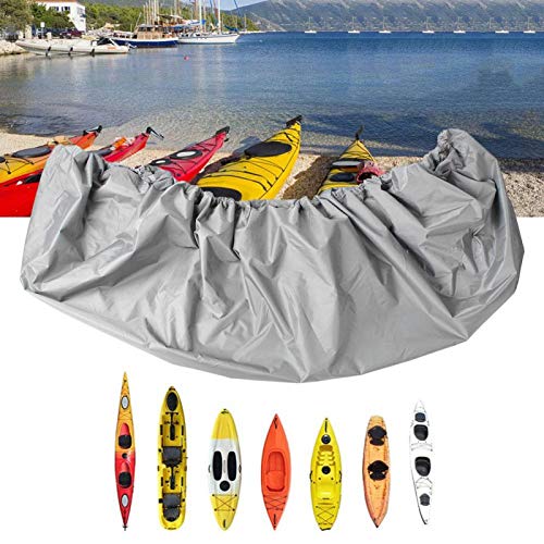 DAUERHAFT Funda Impermeable para Kayak, Ligera y Duradera, para Kayak(3.1-3.5 Meters)