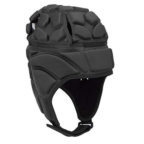 DAUERHAFT Gorra de Portero con Ruedas, Casco de fútbol,(Black XL Code)