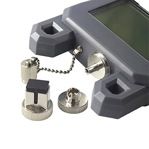 DAXGD Kit Fibra óptica, FTTH Kit de herramientas con FC-6S cortadora de fibra optica y medidor de energía óptica 5 km Visual Localizador de averías Wire stripper
