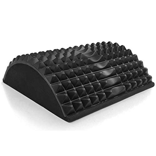 DAXINYANG Abdominal Ejercitador Estera Camilla Fitness Sit-Board AB Estera Trigger Point Camilla Ejercicio Fitness Músculos Abdominales Entrenamiento,Black