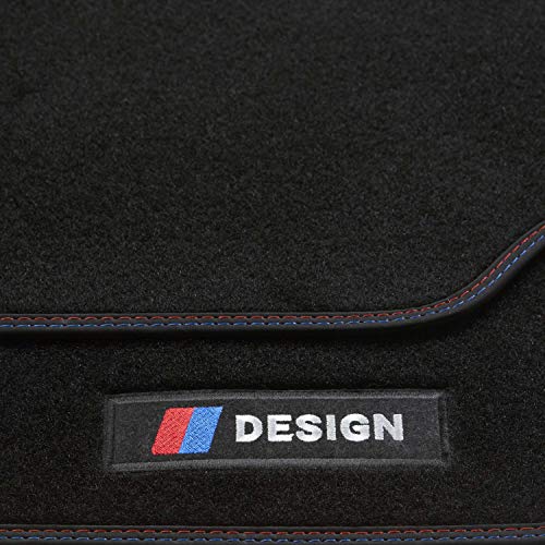 DBS Alfombrillas de Coche - a Medida - Alfombrillas de Suelo para Coche - 4 uds. - Calidad Directa Fabricante - Antideslizante - Contorno Terciopelo - Gama Inspiration DBS Alfombrillas de Coche - a Medida - Alfombrillas de Suelo para Coche - 4 uds. - Calidad Directa Fabricante - Antideslizante - Contorno Terciopelo - Gama Inspiration