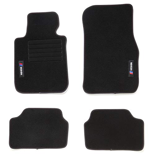 DBS Alfombrillas de Coche - a Medida - Alfombrillas de Suelo para Coche - 4 uds. - Calidad Directa Fabricante - Antideslizante - Contorno Terciopelo - Gama Inspiration DBS Alfombrillas de Coche - a Medida - Alfombrillas de Suelo para Coche - 4 uds. - Calidad Directa Fabricante - Antideslizante - Contorno Terciopelo - Gama Inspiration